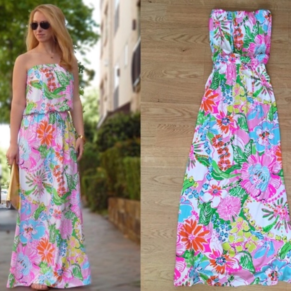 Lily Pulitzer maxi dress (target)